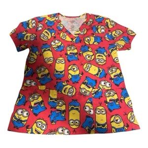 Kids Minions Pajamas - Red and Yellow Sz L